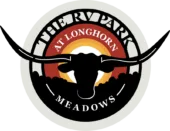 Logo for the RV Park at Longhorn Meadows